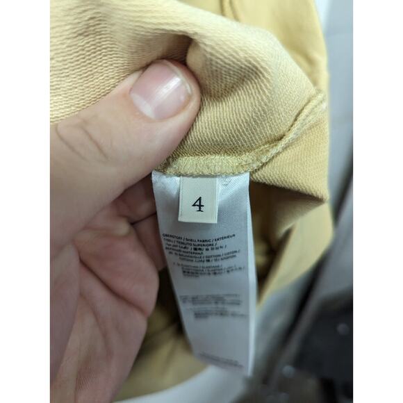 DOROTHEE SCHUMACHER Women's Sweatshirt Crew Neck Color Block Size 4 US Large - Picture 7 of 9